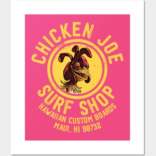 Chicken Joe Surf Shop Posters and Art